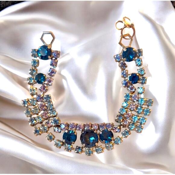Vintage Jewelry - Vintage Rhinestone Bracelet